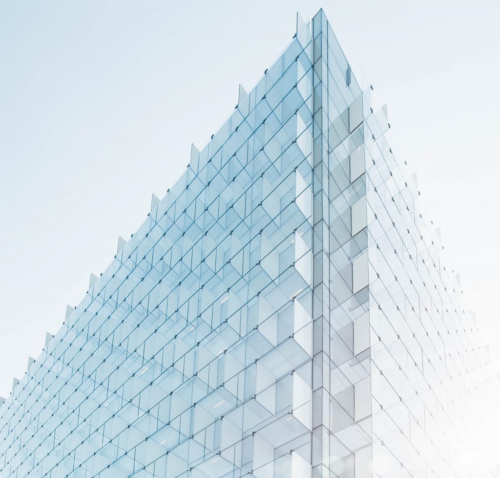 glass city building