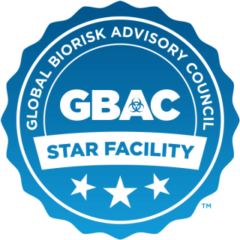 blue badge for GBAC Star Facility